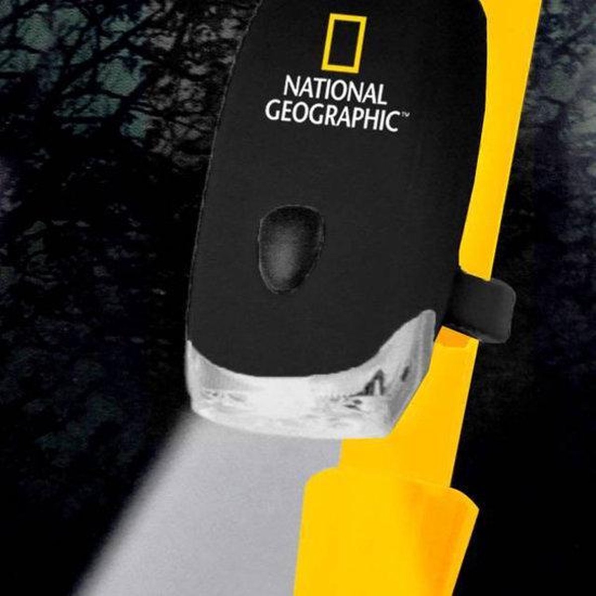 National Geographic Metaaldetector 65-83 Cm/zwart 2-delig - Geel