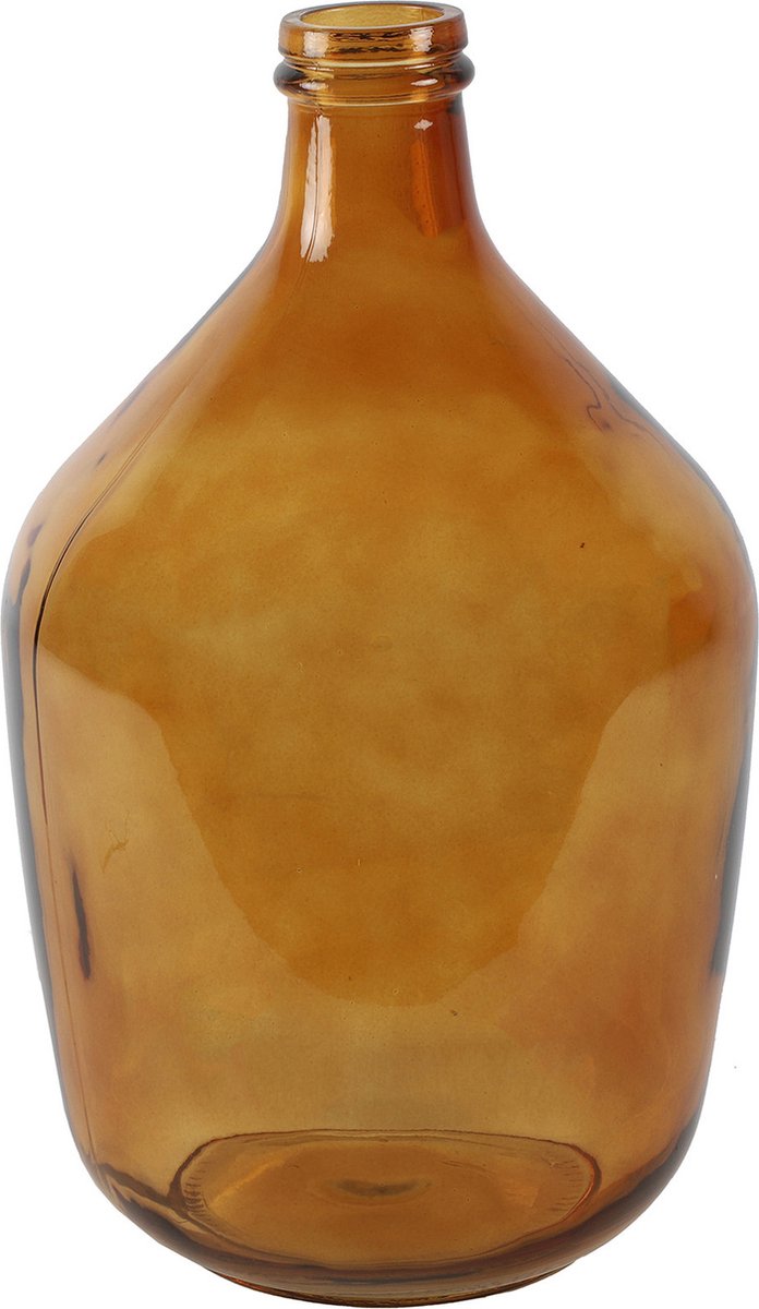 Non-branded Vaas Jessy 23 X 38 Cm Glas Cognac - Geel