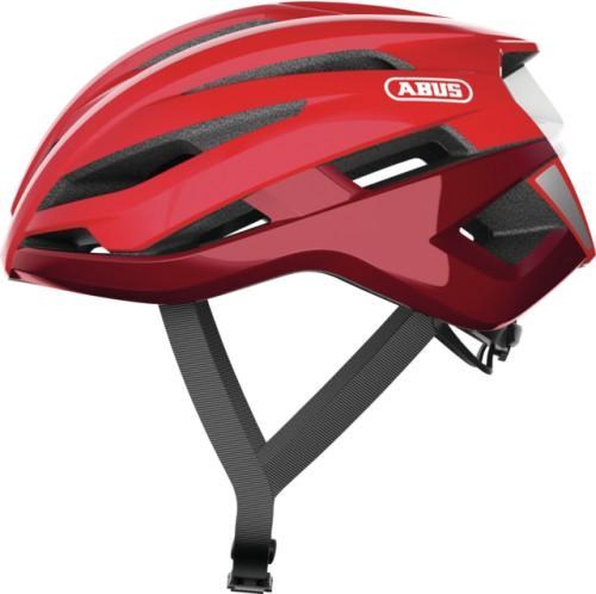 Abus Helm Stormchaser Racefietshelm - Rojo