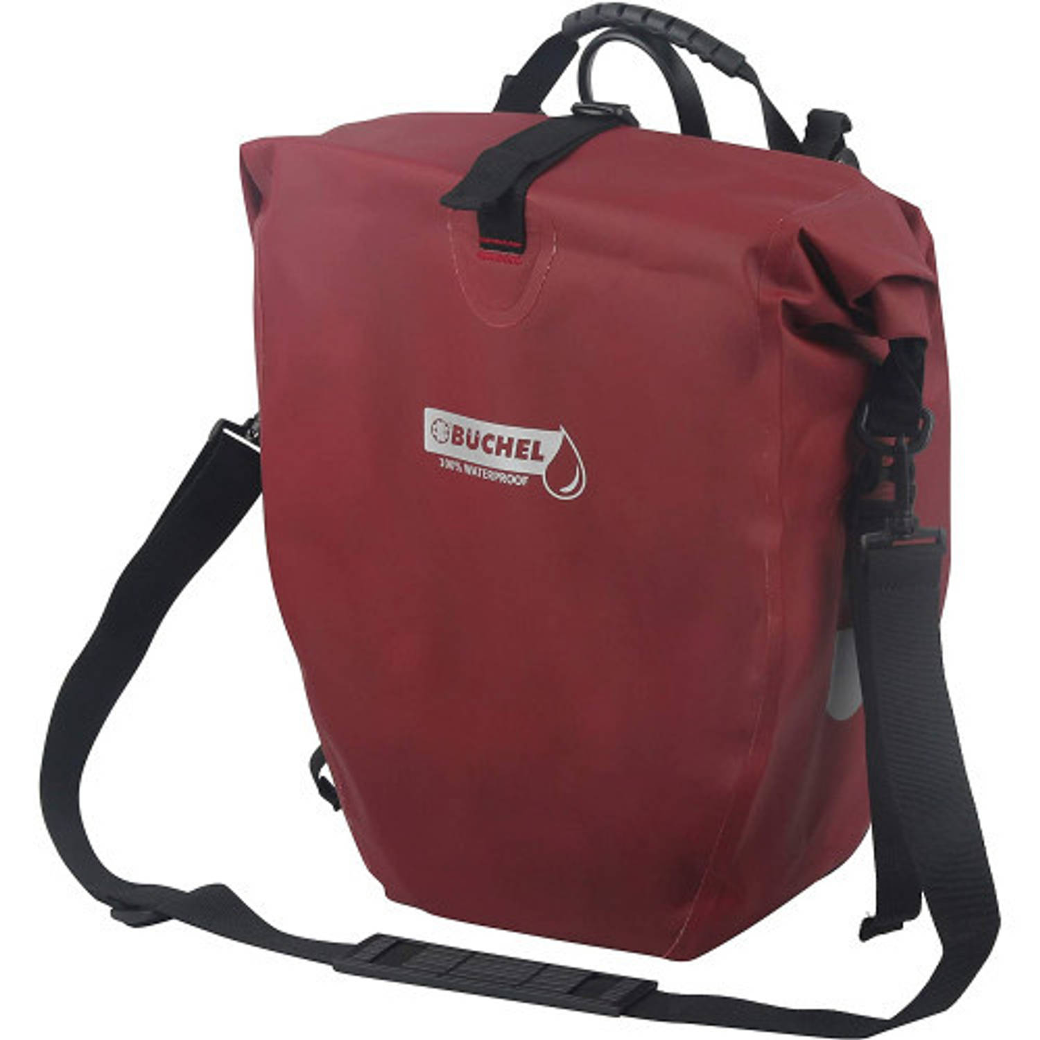 Büchel Pakaftas 25 Liter 56,5 X 30 X 15 Cm Nylon Bordeaux - Rood