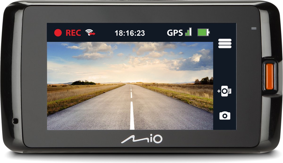 Mio Dashcam Mivue 798 Dual Pro 2,7 Inch 49 X 90 X 37 Mm - Zwart