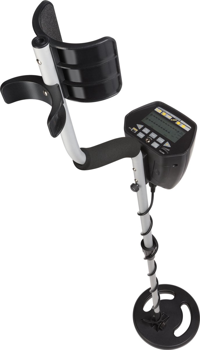 National Geographic Metaaldetector 100 - 125 Cm Staal - Zwart