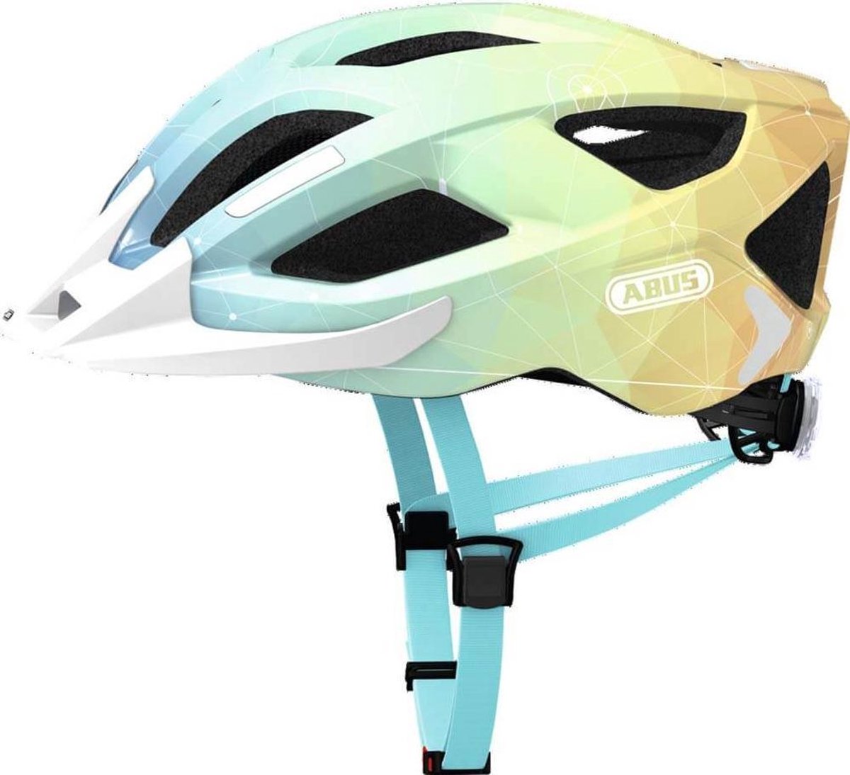 Abus Helm Aduro 2.0 Blue Art M 52-58