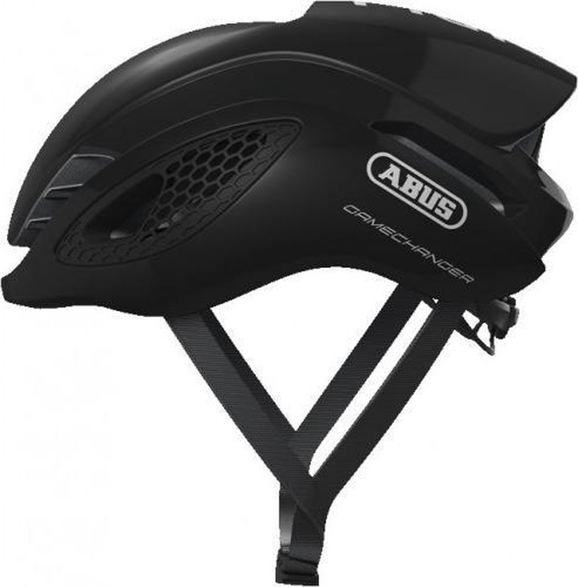 Abus Helm Airbreaker Shiny Black Racefietshelm - Zwart