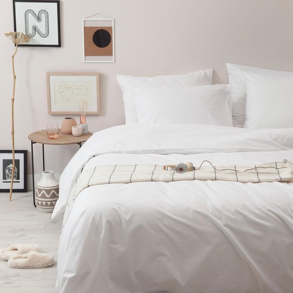 Cinderella Weekend Dekbedovertrek - Lits-jumeaux (260x200/220 Cm + 2 Slopen) - Wit