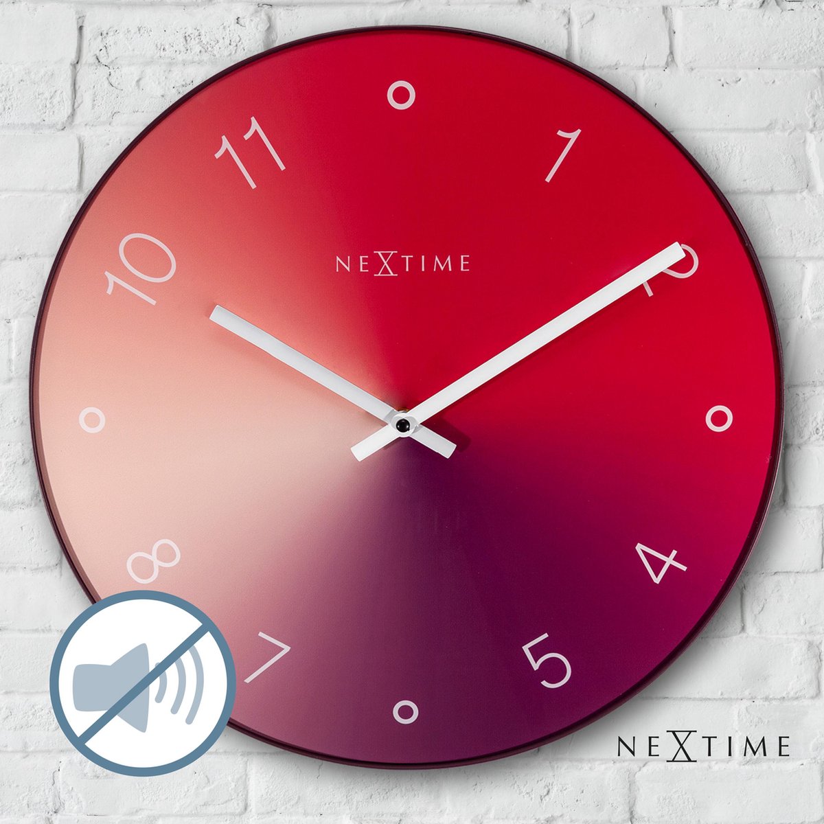 Nextime Gradient Wandklok