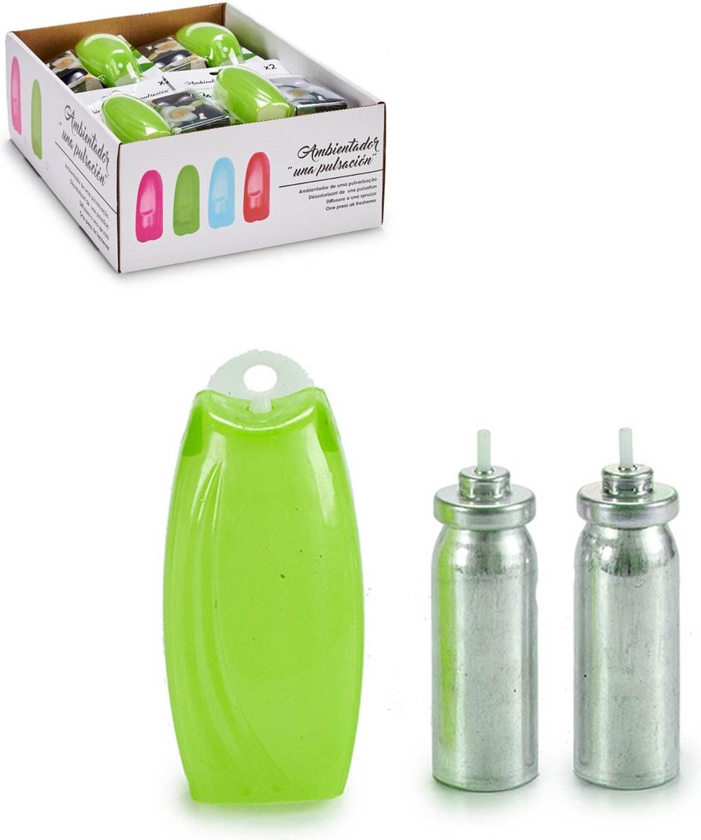 Acorde Luchtverfrisser Jasmijn 11,5 X 17 Cm/wit 3-delig - Groen