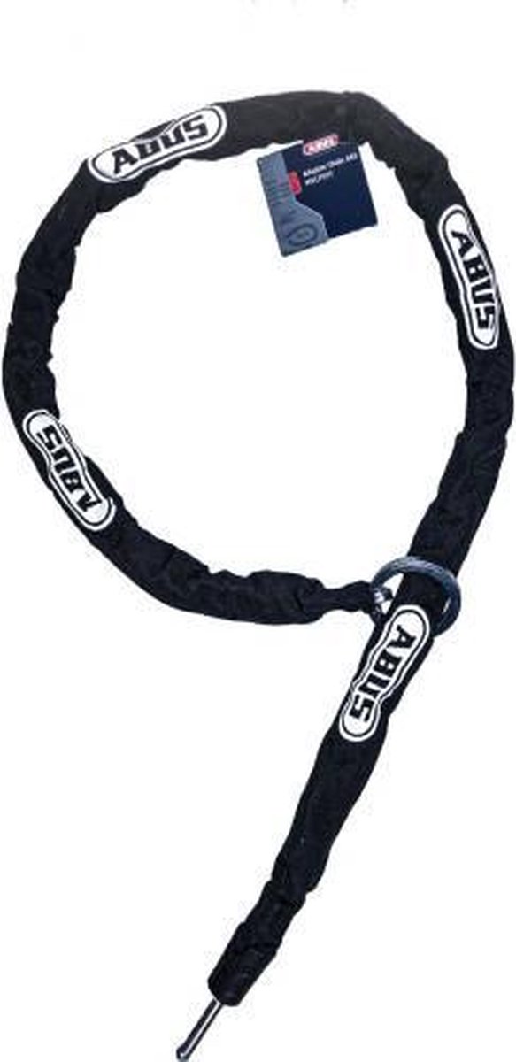 Abus Multifit Ach 6ks 130cm Insteekketting - Zwart