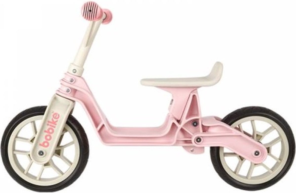 Bobike Loopfiets Met 2 Wielen Balance Bike 10 Inch Junior - Roze