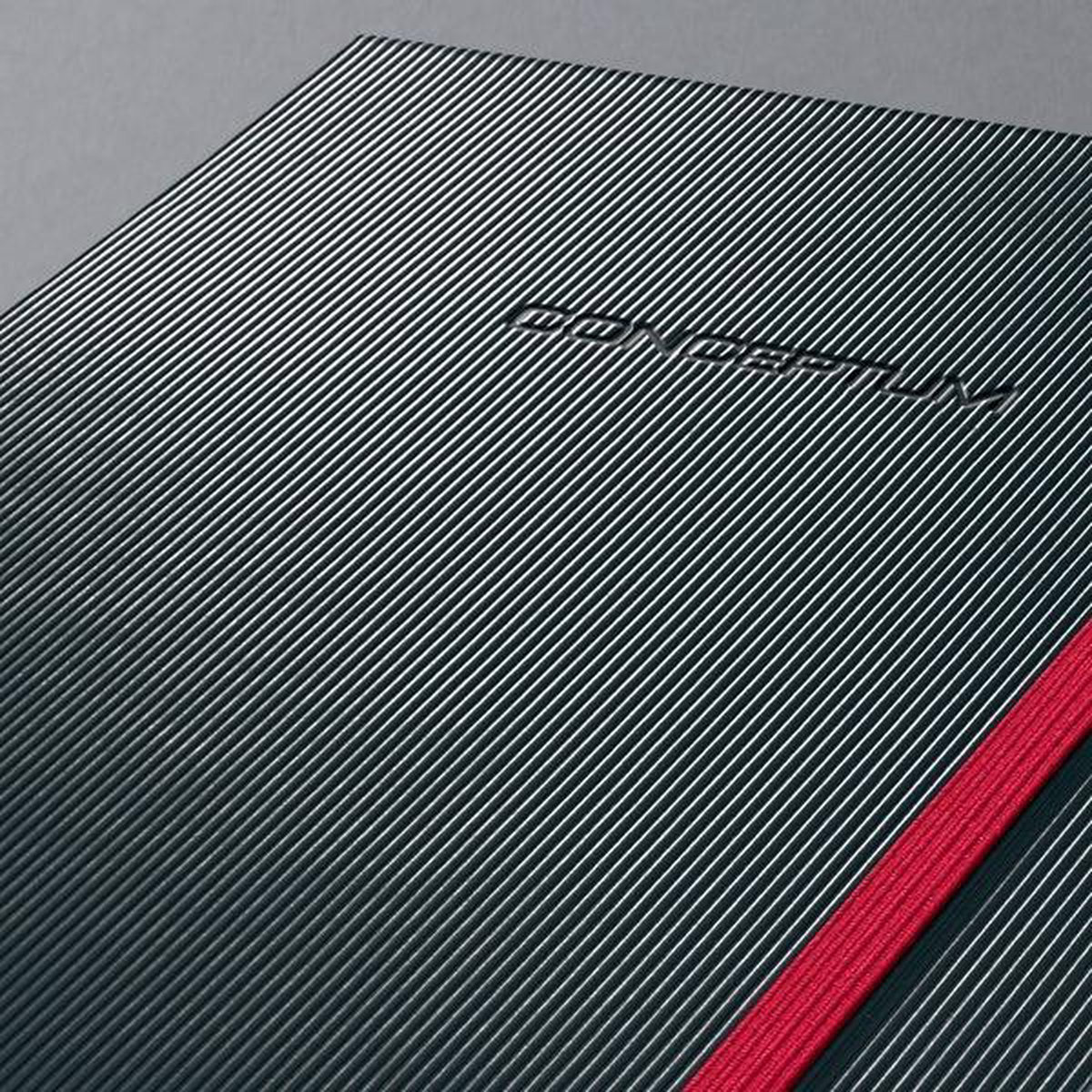 Notitieboek Sigel Conceptum Red Edition Hardcover A4 Geruit - Zwart