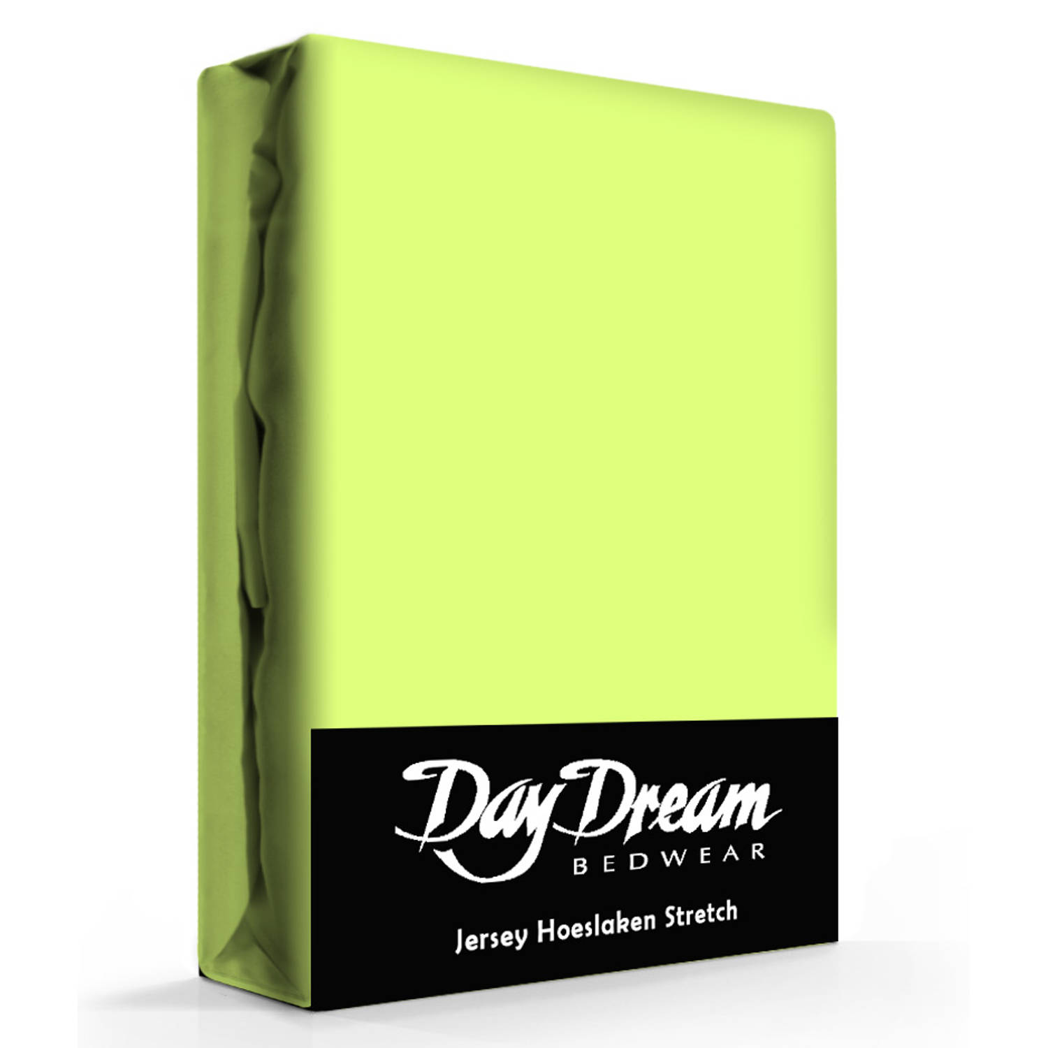 Day Dream Jersey Hoeslaken Lime-180 X 200 Cm - Groen