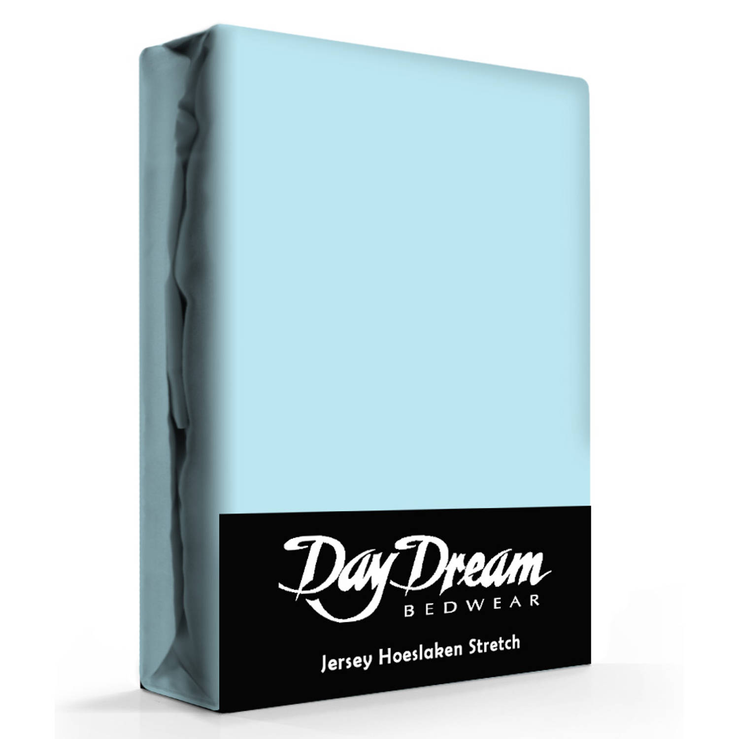 Day Dream Jersey Hoeslaken Ice-blue-180 X 200 Cm - Blauw