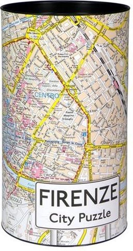 City Puzzle Firenze City Puzzel - 500 Stukjes