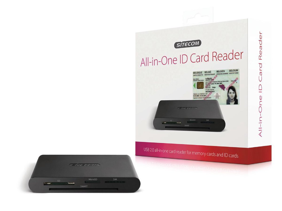 Sitecom MD-065 All-in-One ID Card Reader