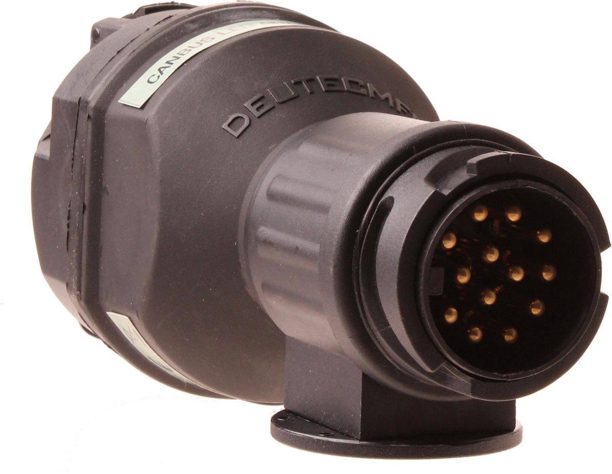 CarPoint Led-verlichtingsadapter 12 Volt 13-13-polig 17 Cm - Zwart
