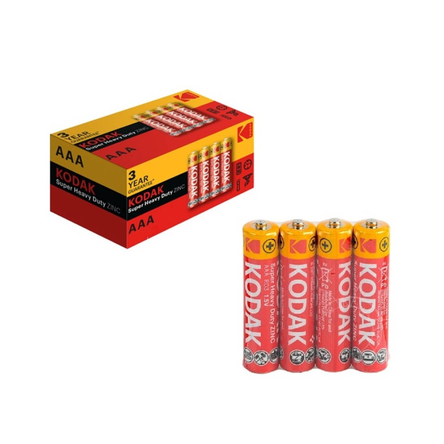 Kodak Batterijen 60 Stuks Aaa Penlites