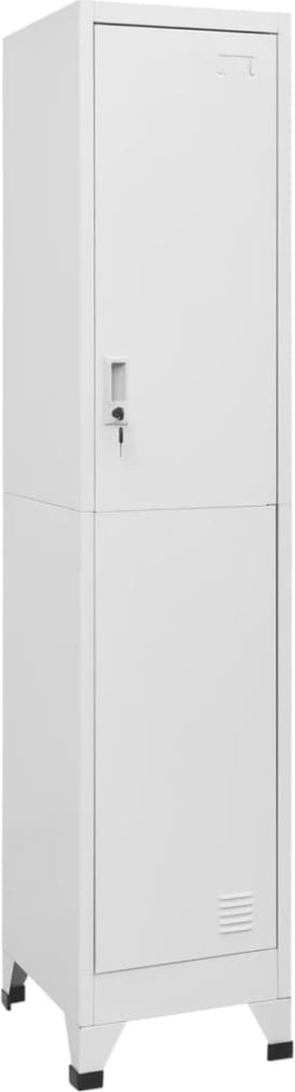 Vidaxl Lockerkast 38x45x180 Cm - Grijs