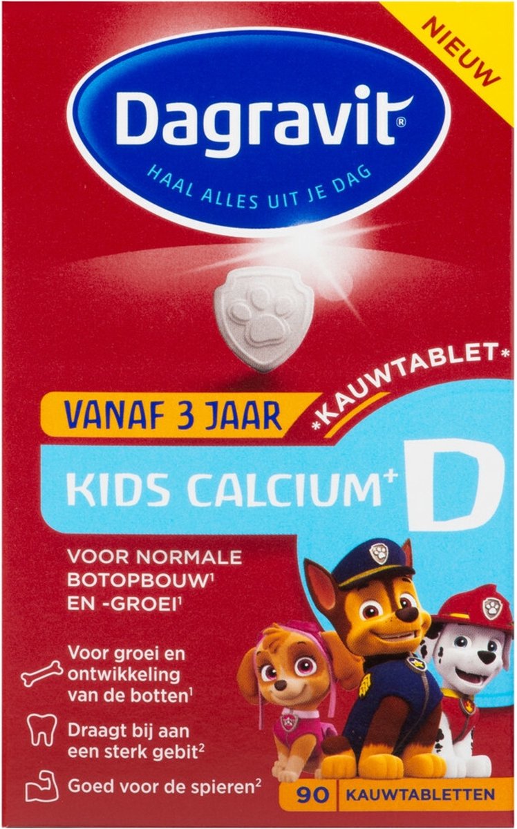 Dagravit Kids calcium & vitamine D