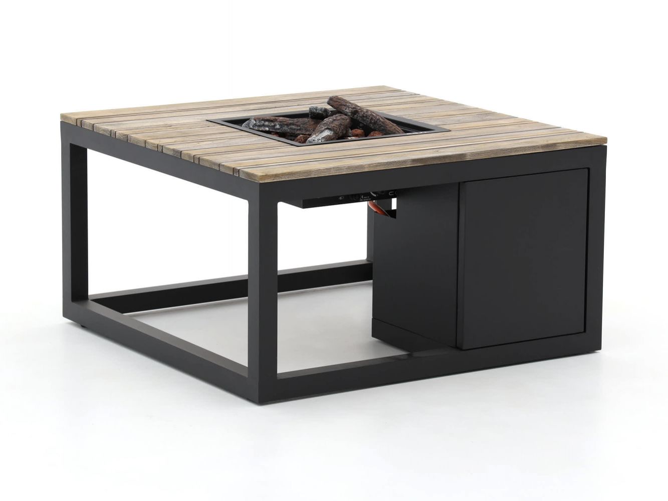 Cosi raw lounge vuurtafel 100x100x55cm - Laagste prijsgarantie! - Grijs