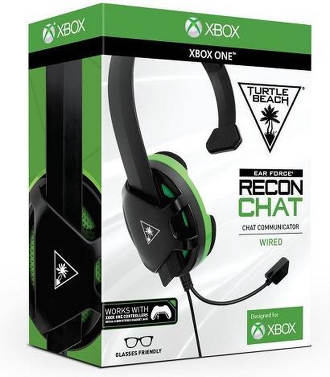 Turtle Beach Recon Chat Headset - Xbox One & Xbox Series X - Zwart