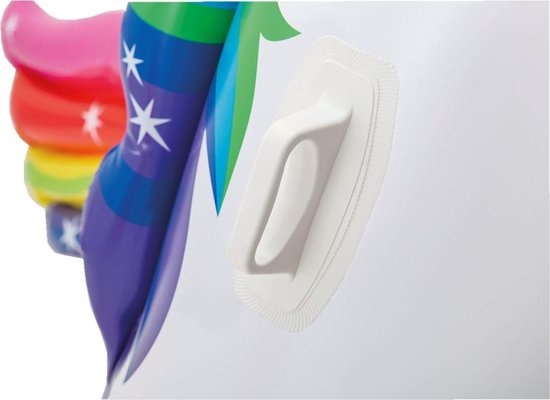 Intex Opblaasbaar Figuur Eenhoorn Eiland - 287 X 193 Cm - Wit