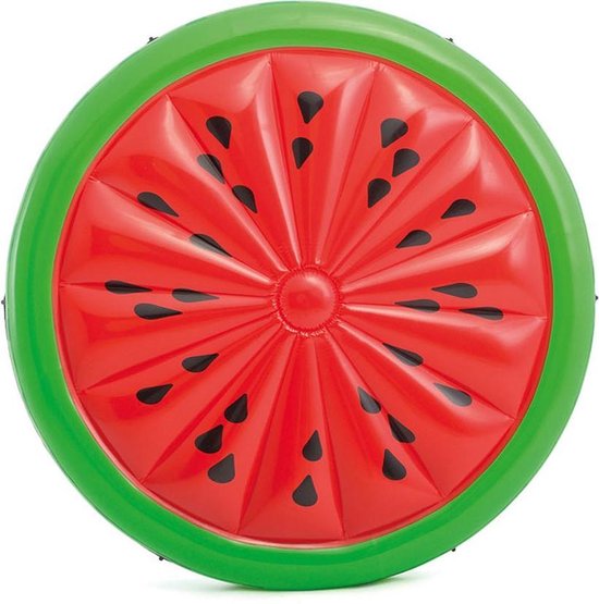 Intex Opblaasbare Watermeloen Eiland - 183 X 23 Cm - Rojo