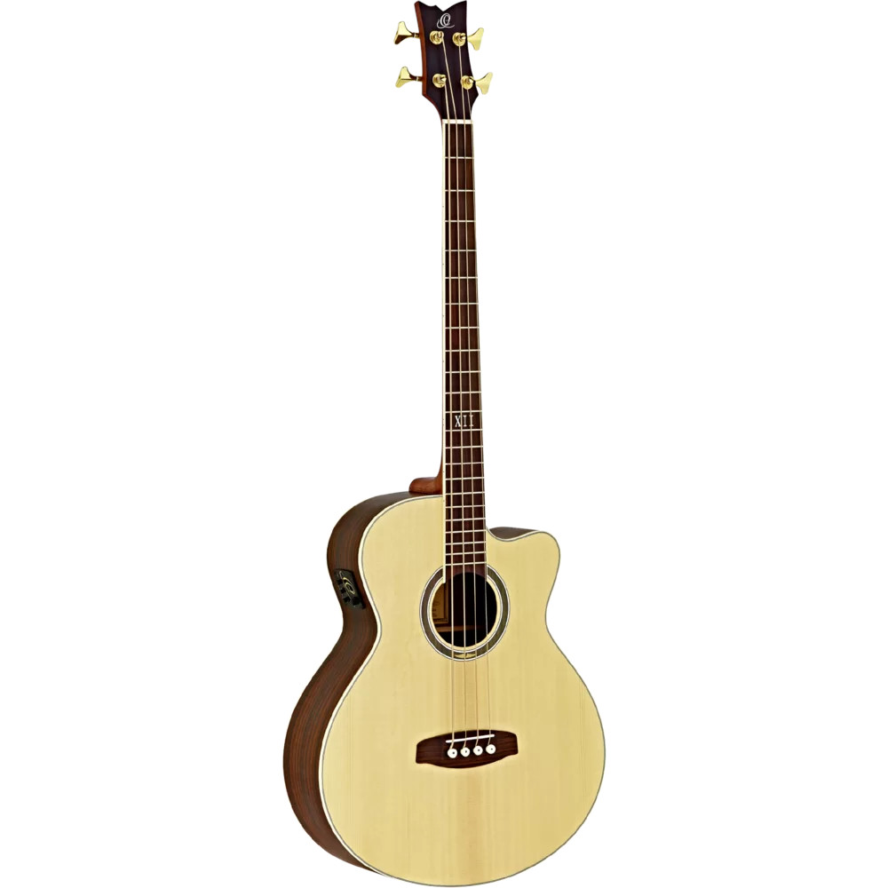 Ortega D558-4 Deep Series 5 Acoustic Bass Natural elektrisch-akoestische bas