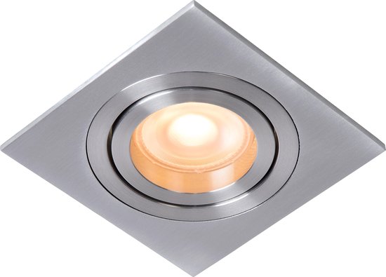 Lucide Tube - Inbouwspot - Gu10 - Mat Ch - Grijs