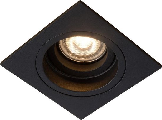 Lucide Embed - Inbouwspot - Gu10 - - Zwart