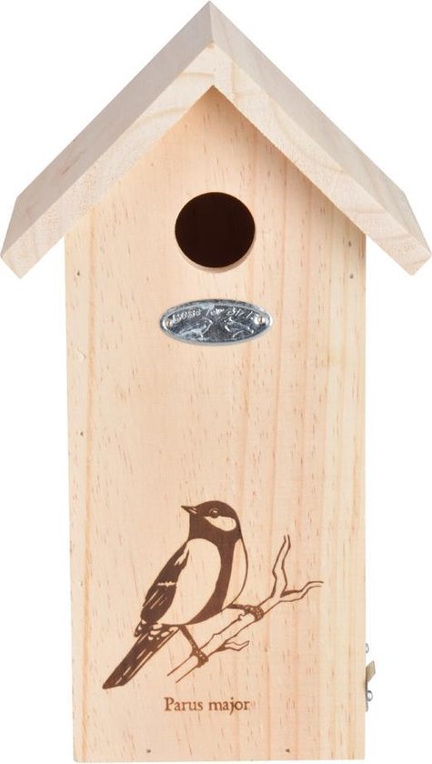 Best For Birds Nestkast Koolmees Silhouet - Beige