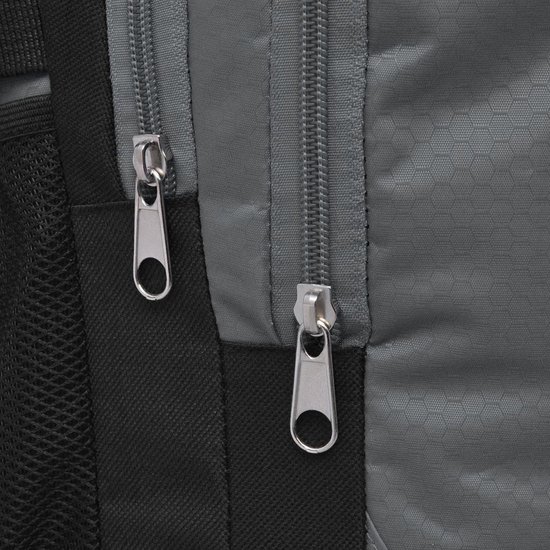 Vidaxl Rugzak Voor School 40 L Zwart En - Grijs