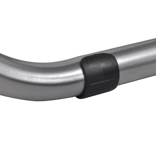 Vidaxl Eetkamerstoelen Inklapbaar 6 St Kunstleer En Staal - Zwart