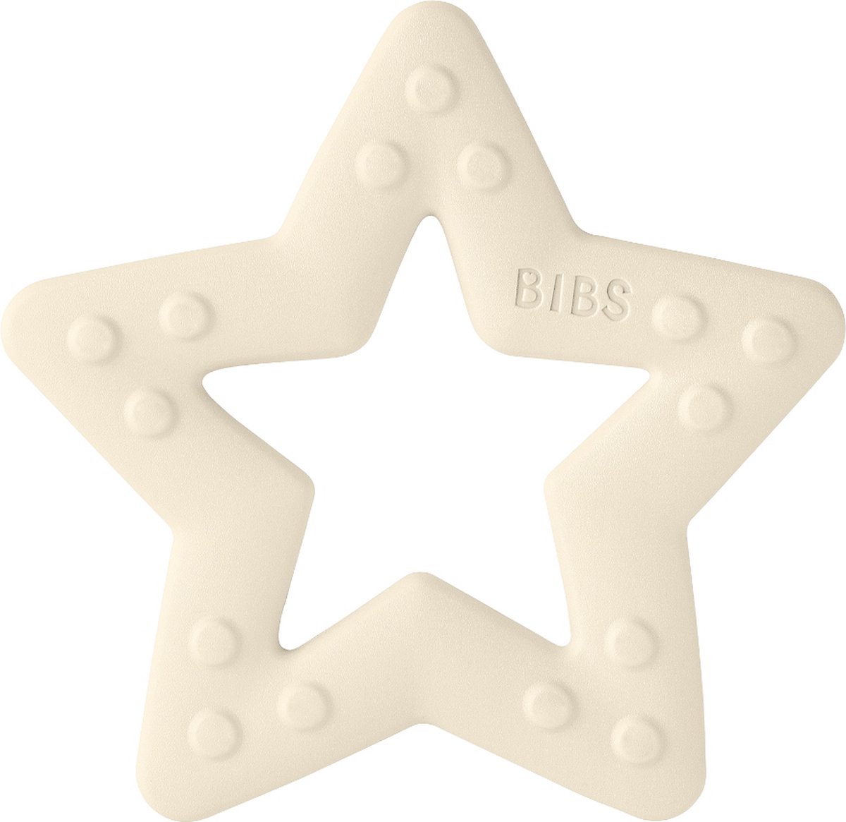 BIBS Bijtring Bitie Star Ivory