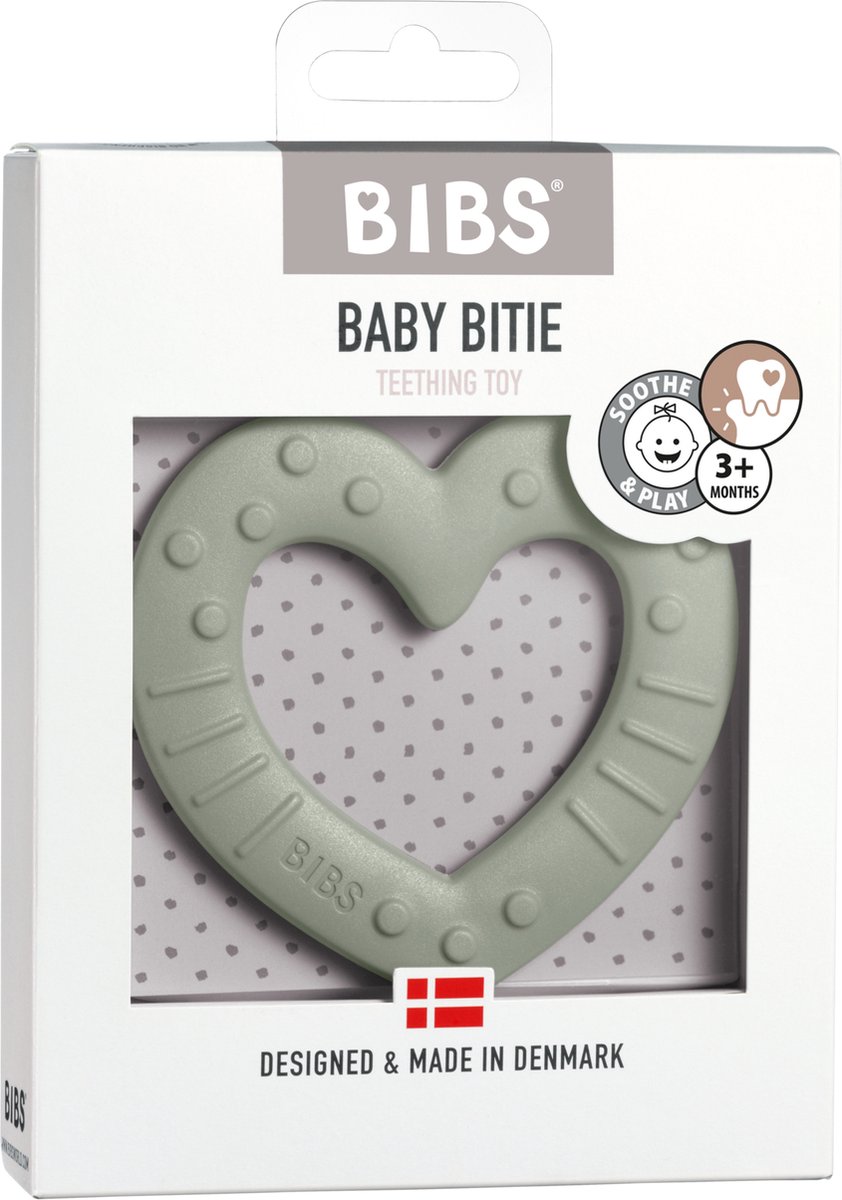 BIBS Bijtring Bitie Star Ivory