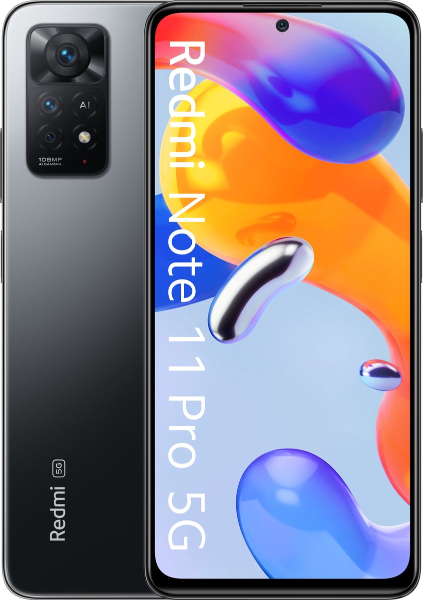 Xiaomi Redmi Note 11 Pro 5G 128GB - - Grijs