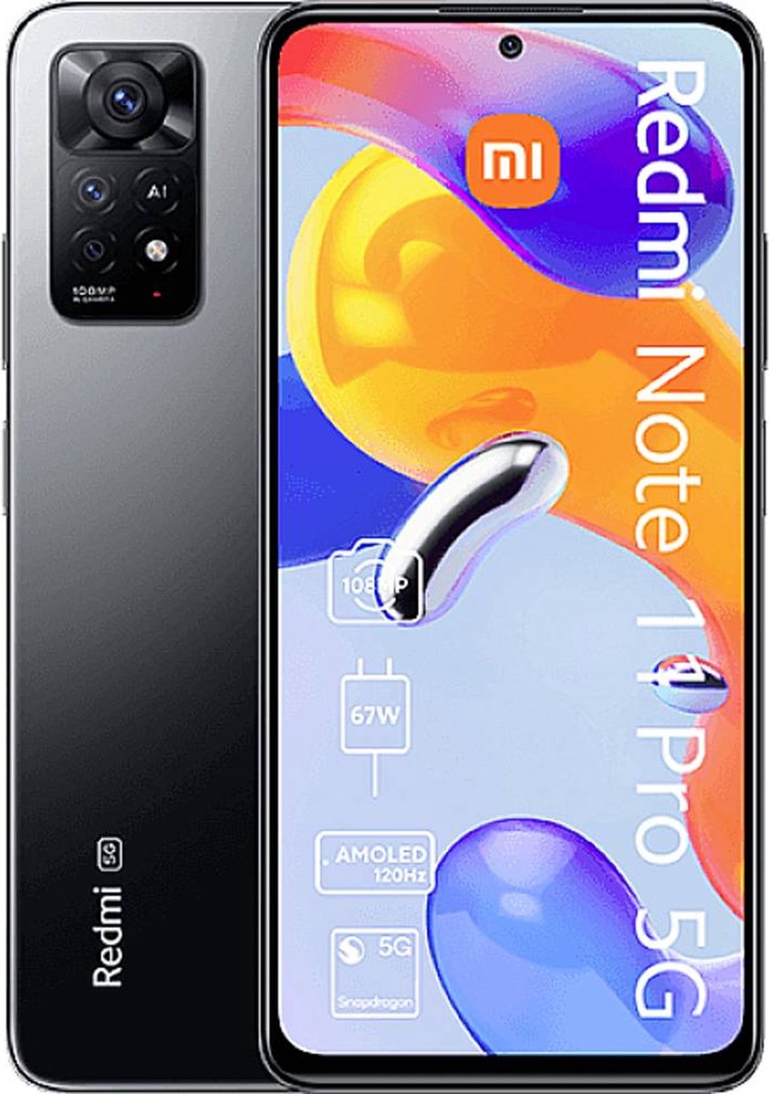 Xiaomi Redmi Note 11 Pro 5G 128GB - - Grijs