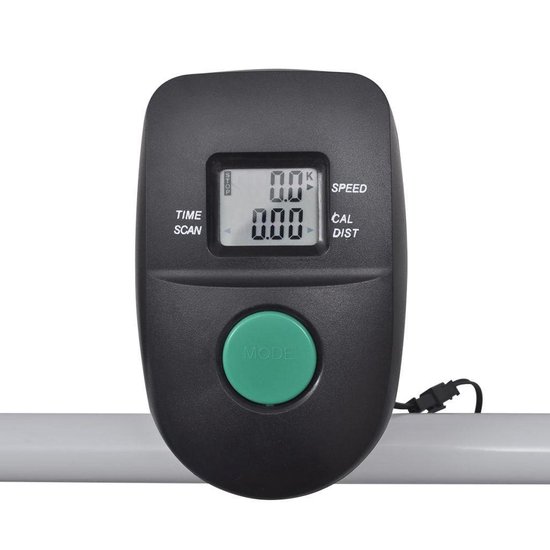 Vidaxl Mini-loopband Inklapbaar 93x36 Cm - Zwart