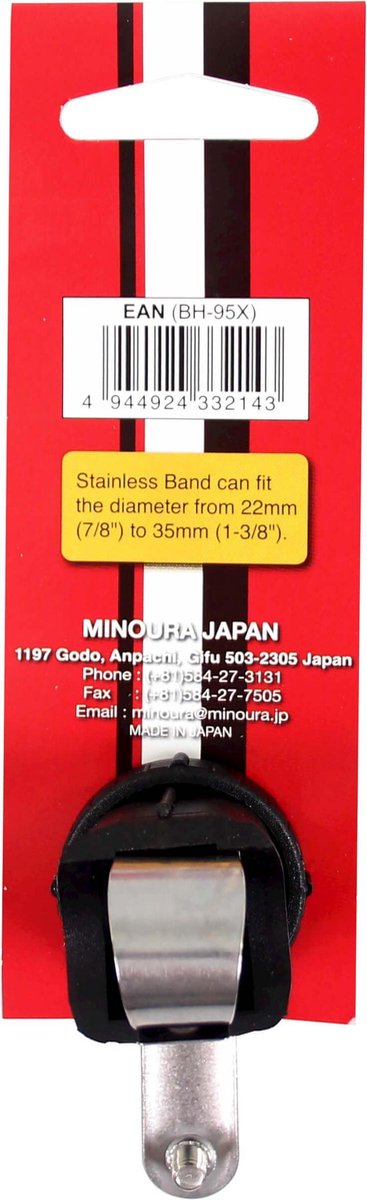 Minoura Bidonhouderklem Bh-95x 22-35 Mm
