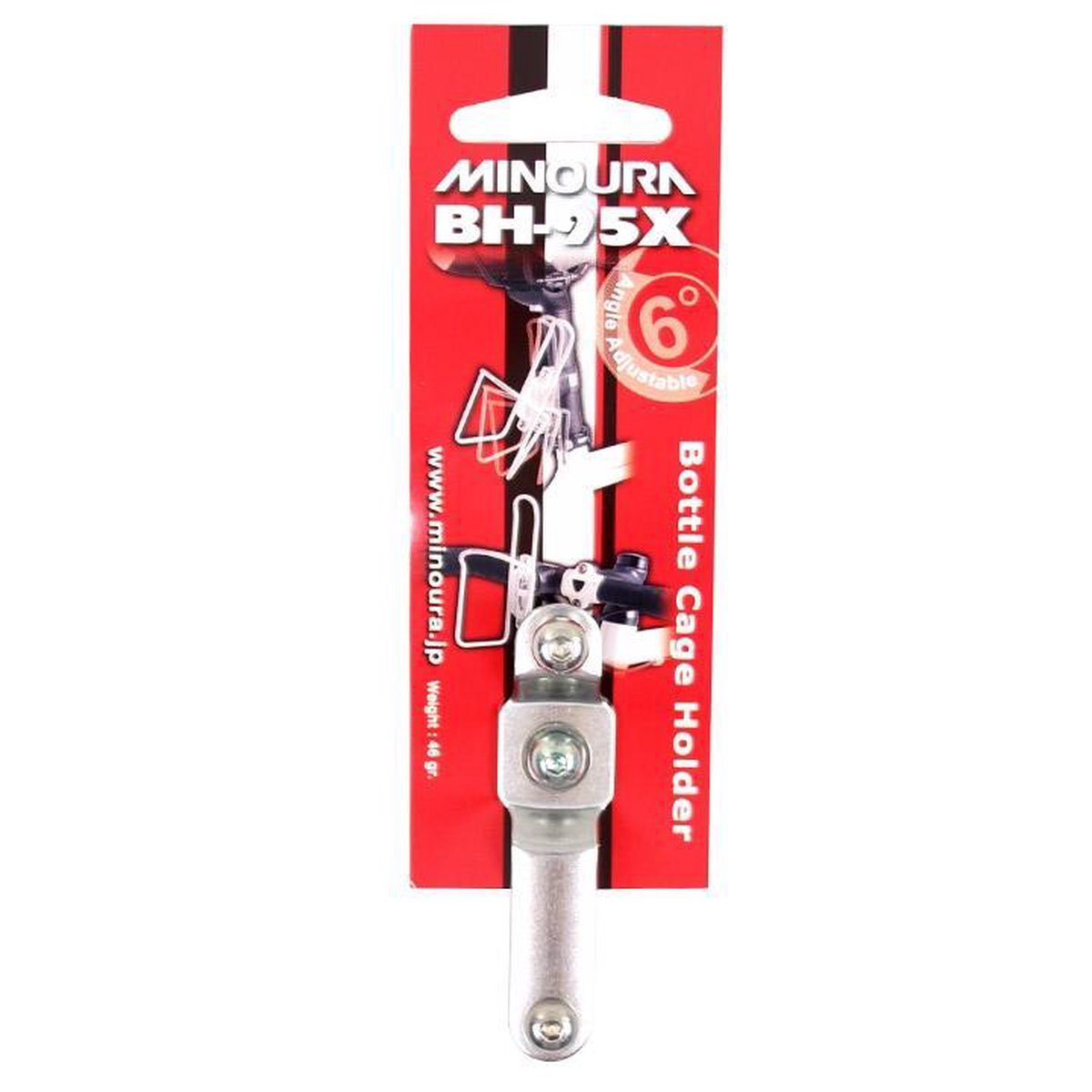 Minoura Bidonhouderklem Bh-95x 22-35 Mm