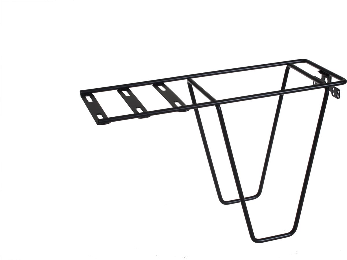 Steco Bagagedragerverlenger Tas-mee Staal - Zwart