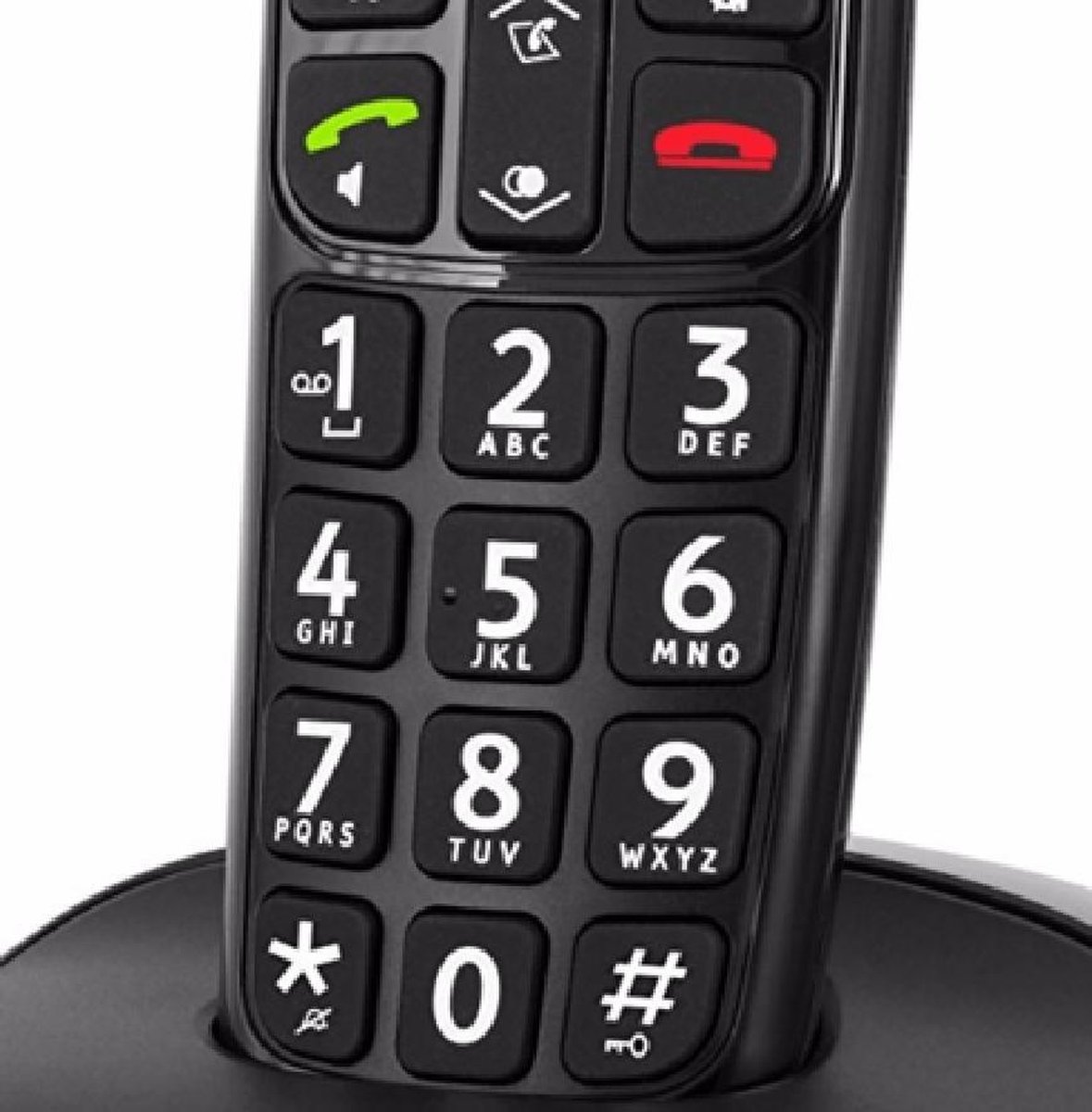 Doro Senioren Dect-telefoon Pe-110 Duo - - Zwart
