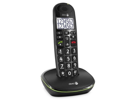 Doro Senioren Dect-telefoon Pe-110 Duo - - Zwart