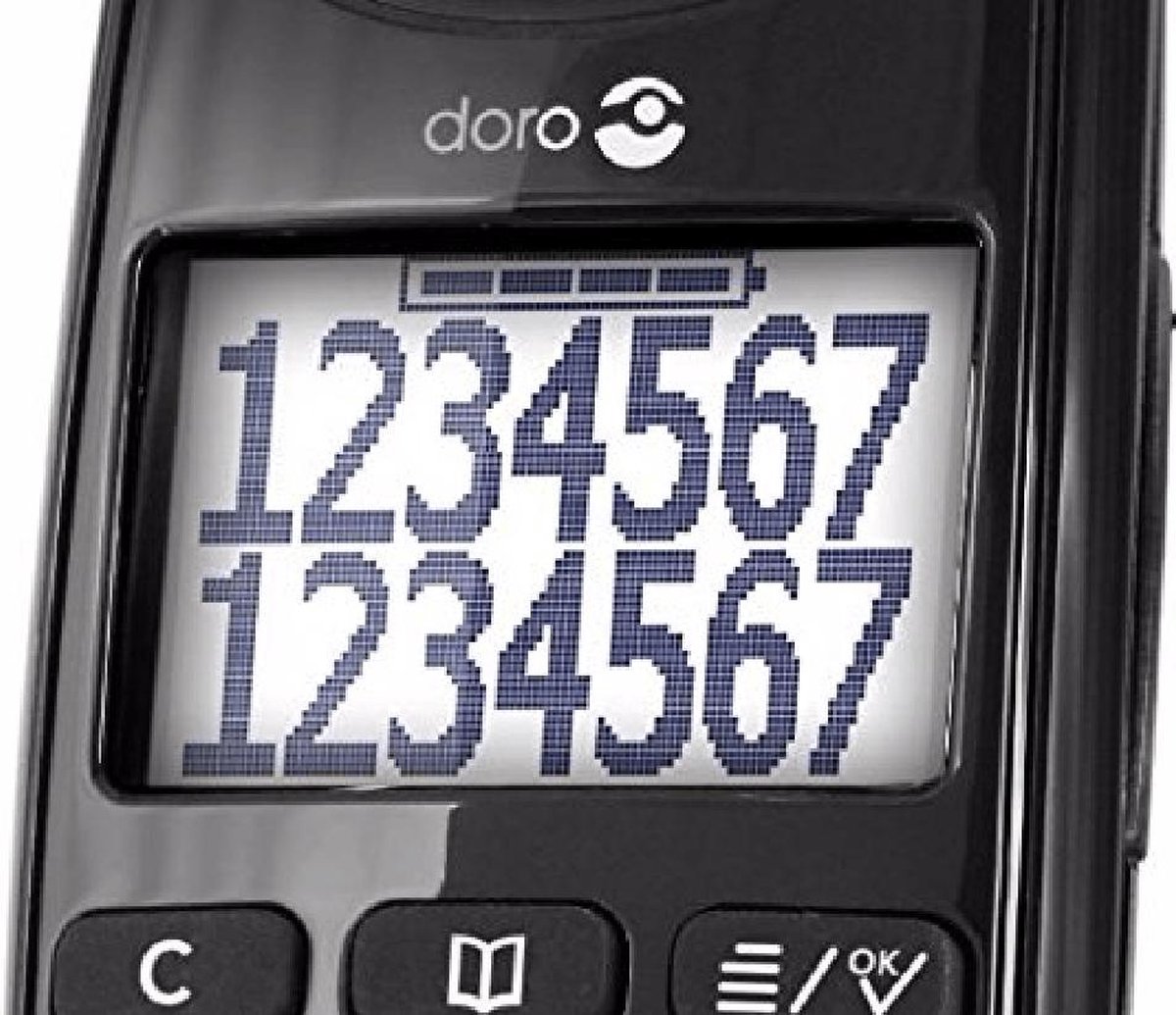 Doro Senioren Dect-telefoon Pe-110 Duo - - Zwart