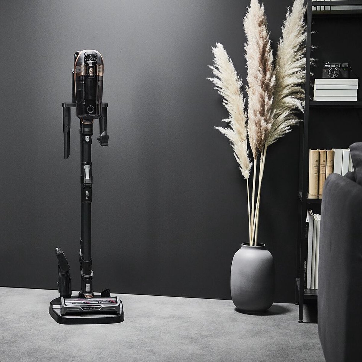 Rowenta steelstofzuiger X-Force Flex 15.60 RH99F1 - Zwart