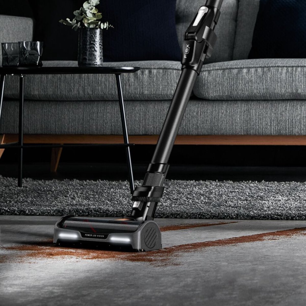 Rowenta steelstofzuiger X-Force Flex 15.60 RH99F1 - Zwart