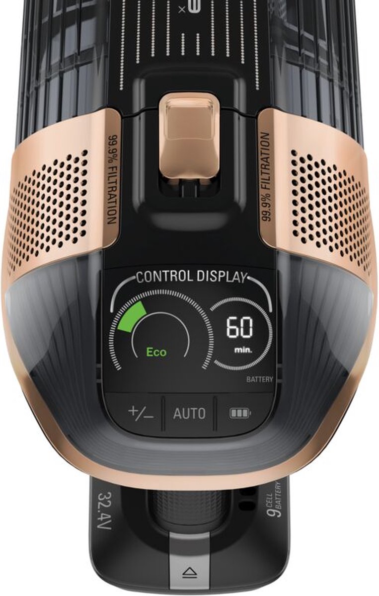 Rowenta steelstofzuiger X-Force Flex 15.60 RH99F1 - Zwart