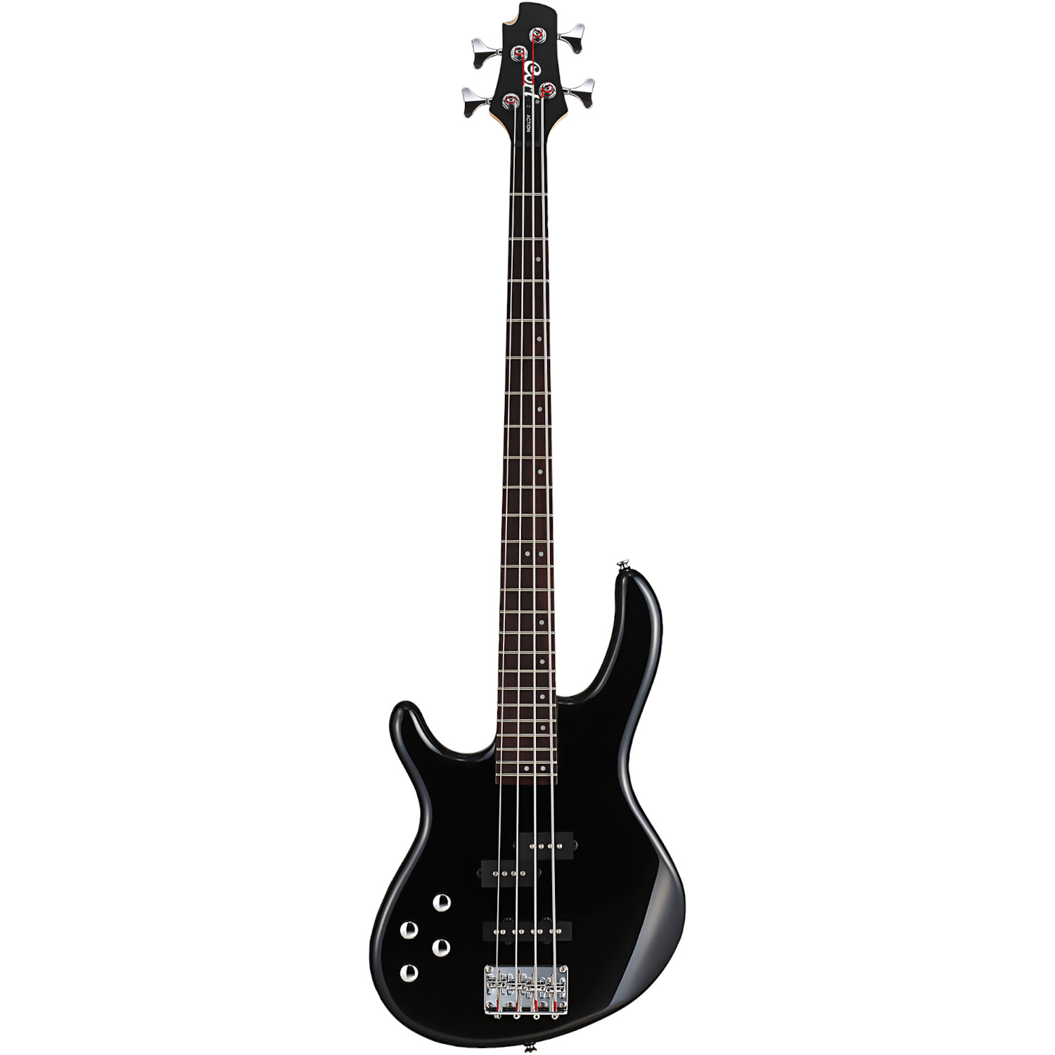 Cort Action Plus Bass LH Black linkshandige elektrische basgitaar