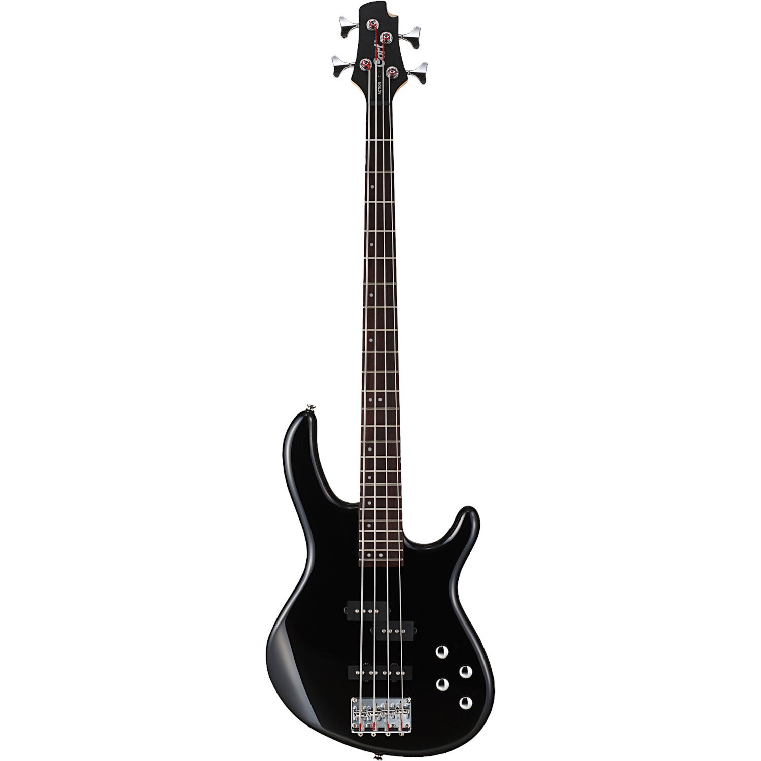 Cort Action Plus Bass Black elektrische basgitaar