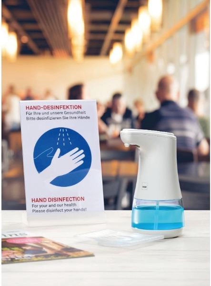 Kela Desinfectie Dispenser, 0.36 L, Donker - Aurie Comfort - Grijs