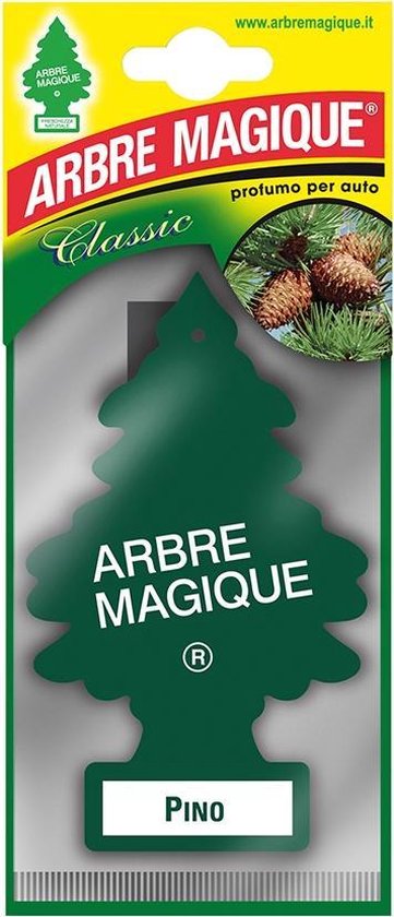 Arbre Magique Luchtverfrisser 12 X 7 Cm Pine Tree - Groen